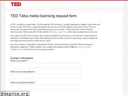 Sites similar to media-requests.ted.com