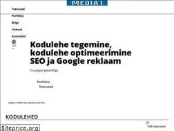 Sites similar to media1.ee