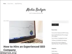 Sites similar to mediabadger.com