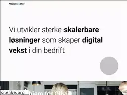 Sites similar to mediabooster.no