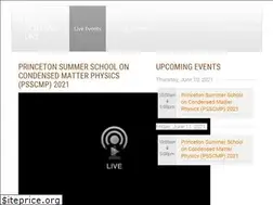 Sites similar to mediacentrallive.princeton.edu