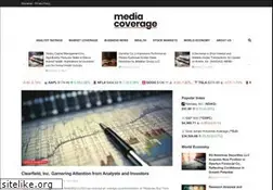 Sites similar to mediacoverage.com
