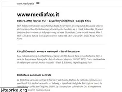 Sites similar to mediafax.it