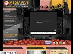 Sites similar to mediafiveent.com