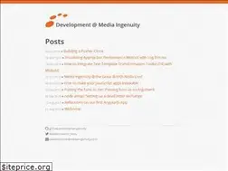 Sites similar to mediaingenuity.github.io