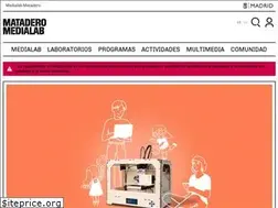Sites similar to medialab-matadero.es