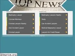 Sites similar to medialaw.in