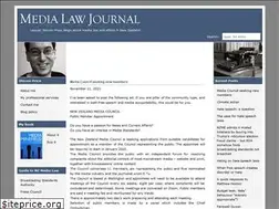 Sites similar to medialawjournal.co.nz