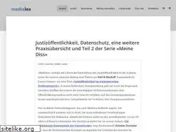 Sites similar to medialex.ch