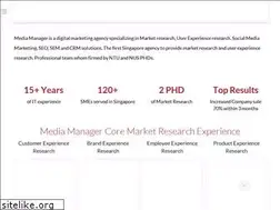 Sites similar to mediamanager.com.sg