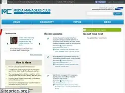 Sites similar to mediamanagersclub.org