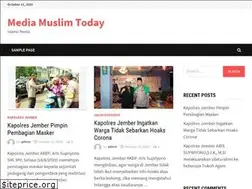 Sites similar to mediamuslim.today