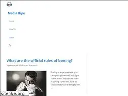 Sites similar to mediaripe.com