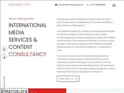 Sites similar to mediascope.co.in