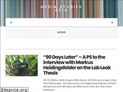 Sites similar to mediastudies.asia