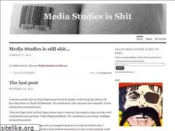 Sites similar to mediastudiesisshit.wordpress.com