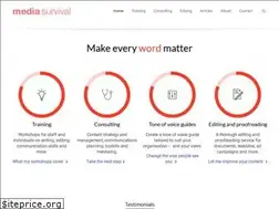 Sites similar to mediasurvival.com