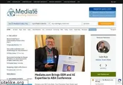 Sites similar to mediate.com