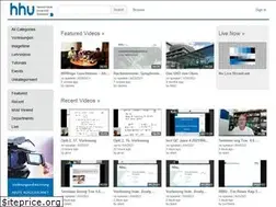 Sites similar to mediathek.hhu.de