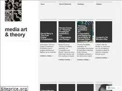 Sites similar to mediatheoryart.wordpress.com