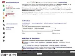 Sites similar to mediatheque.lecrips.net