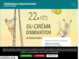 Sites similar to mediatheque.seine-et-marne.fr