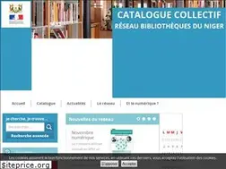 Sites similar to mediatheques-niger.org
