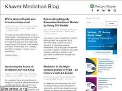 Sites similar to mediationblog.kluwerarbitration.com