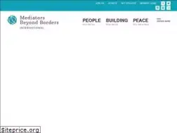 Sites similar to mediatorsbeyondborders.org
