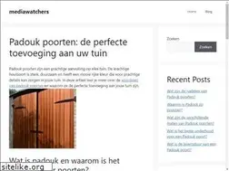 Sites similar to mediawatchers.be