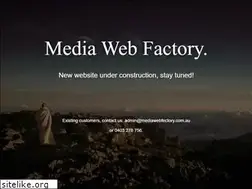 Sites similar to mediawebfactory.com.au
