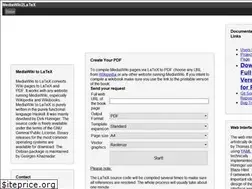 Sites similar to mediawiki2latex-large.wmflabs.org