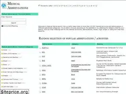 Sites similar to medicabbreviations.com