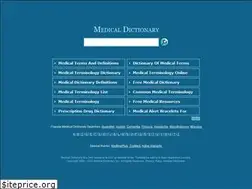 Sites similar to medical-dictionary.com