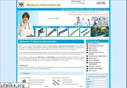 Sites similar to medical-international.com