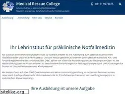 Sites similar to medical-rescue-college.de