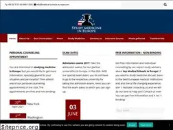 Sites similar to medical-schools-europe.com