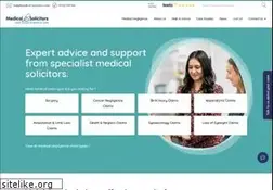 Sites similar to medical-solicitors.com