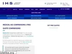 Sites similar to medicalaidcomparisons.co.za