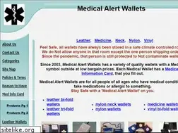 Sites similar to medicalalertwallets.com