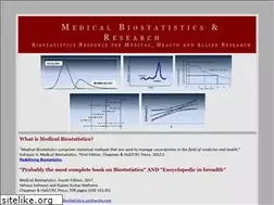 Sites similar to medicalbiostatistics.com