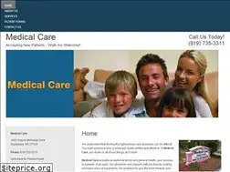 Sites similar to medicalcarenc.com