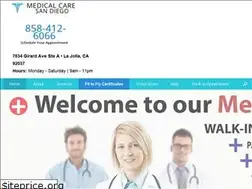 Sites similar to medicalcaresandiego.com