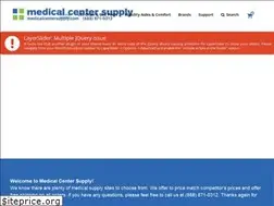 Sites similar to medicalcentersupply.com