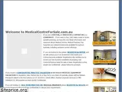 Sites similar to medicalcentreforsale.com.au