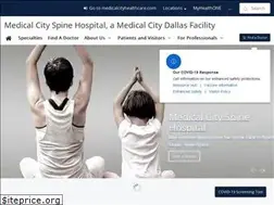 Sites similar to medicalcityspinehospital.com