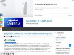 Sites similar to medicalcriteria.com