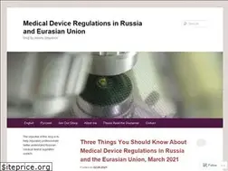 Sites similar to medicaldevicesinrussia.com