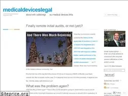 Sites similar to medicaldeviceslegal.com