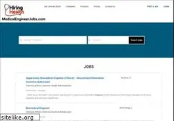 Sites similar to medicalengineerjobs.com